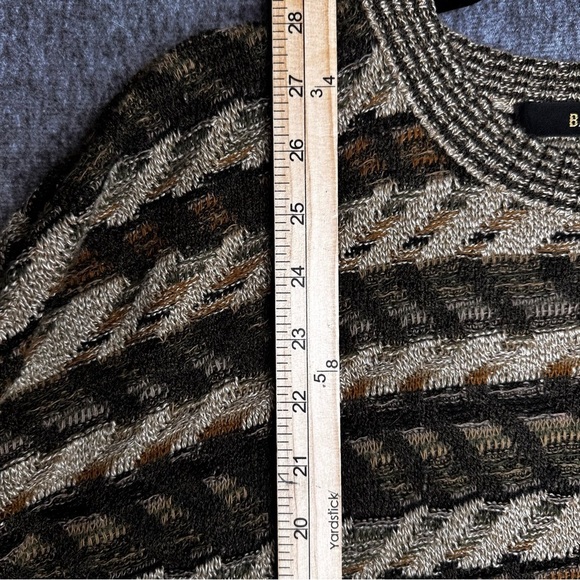 Bachrach Vintage Knit Sweater LG Cosby 80s 90s Grandpa Slow Fashion Coogi - Picture 6 of 9